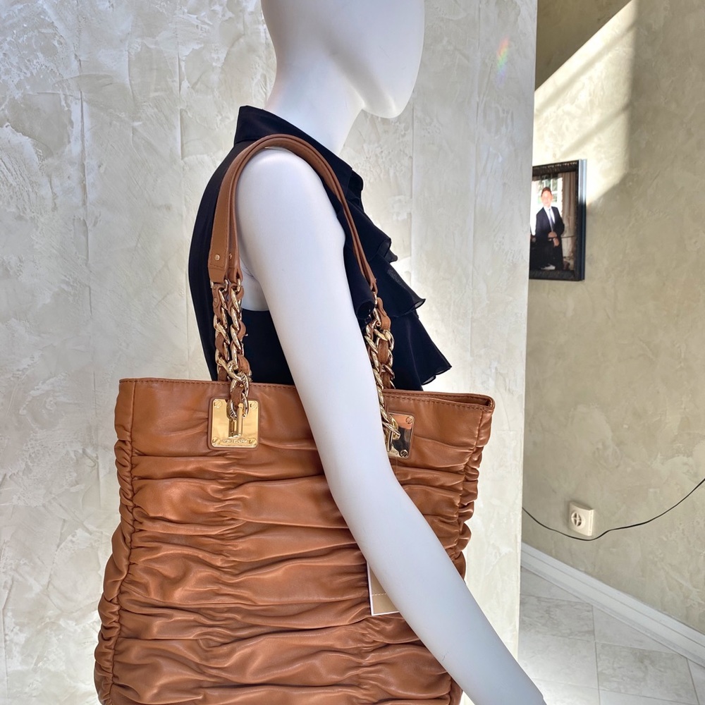 NWT Michael Kors Lambskin Leather Bag